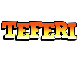 Teferi sunset logo