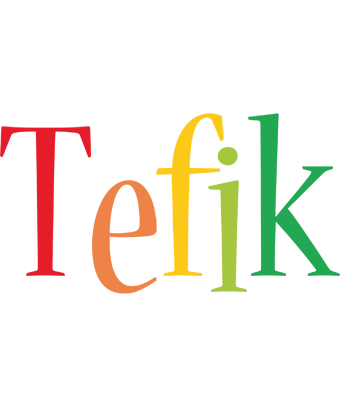 Tefik birthday logo