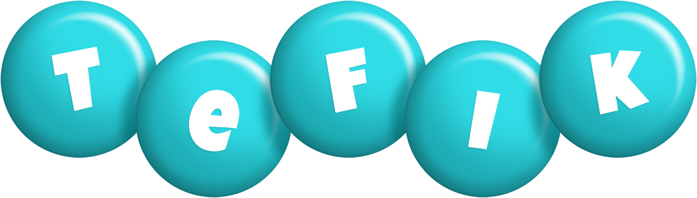 Tefik candy-azur logo