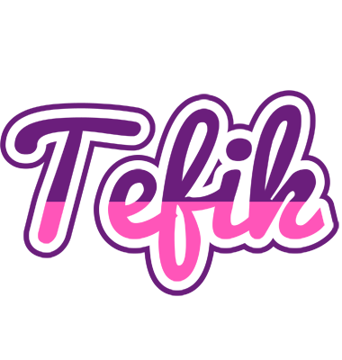 Tefik cheerful logo