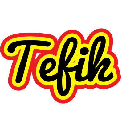 Tefik flaming logo