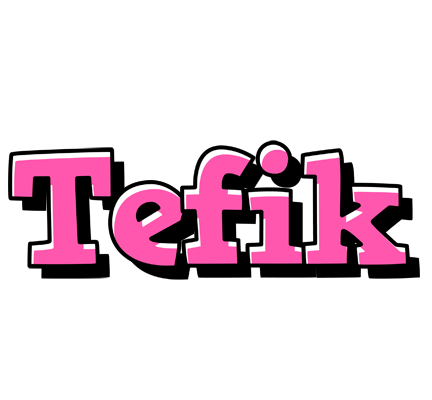 Tefik girlish logo