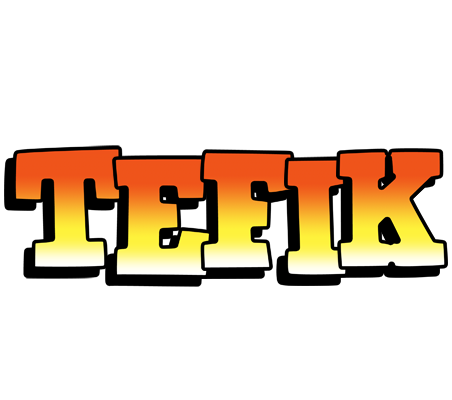 Tefik sunset logo