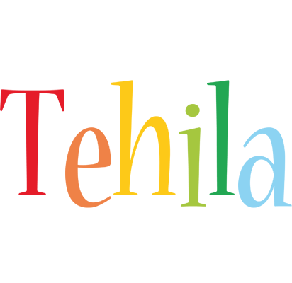 Tehila birthday logo
