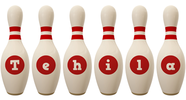 Tehila bowling-pin logo