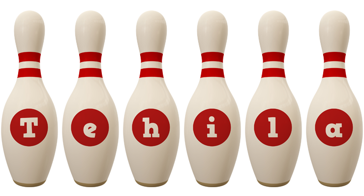 Tehila bowling-pin logo