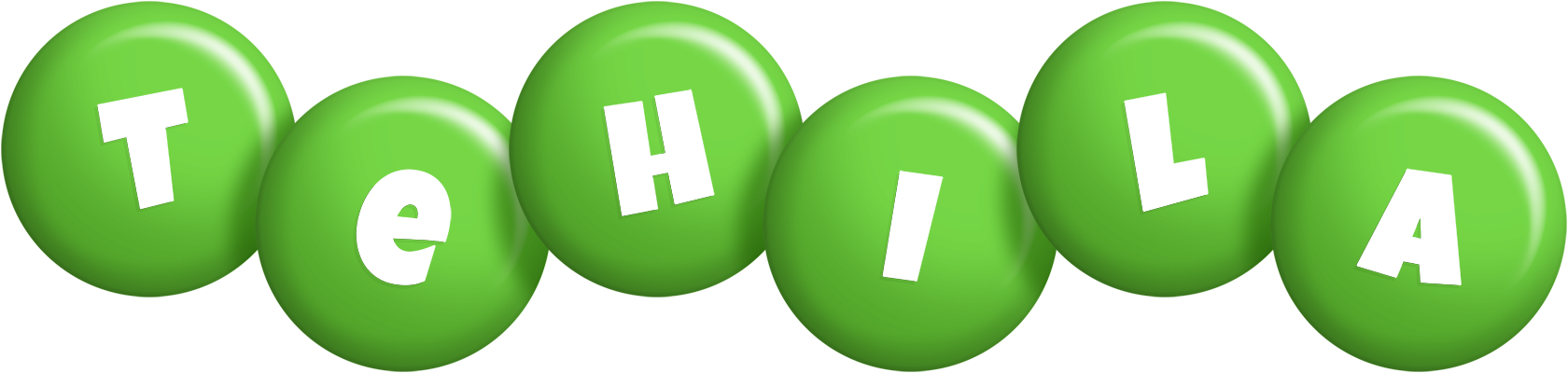 Tehila candy-green logo
