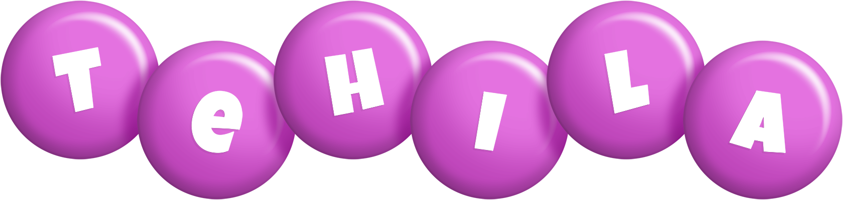 Tehila candy-purple logo