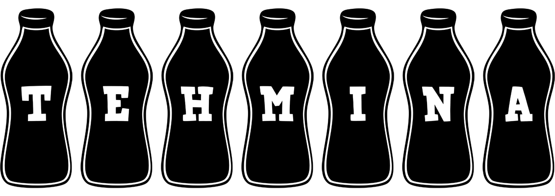 Tehmina bottle logo