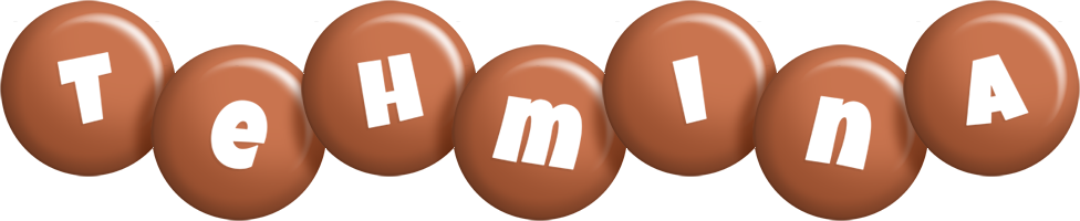 Tehmina candy-brown logo