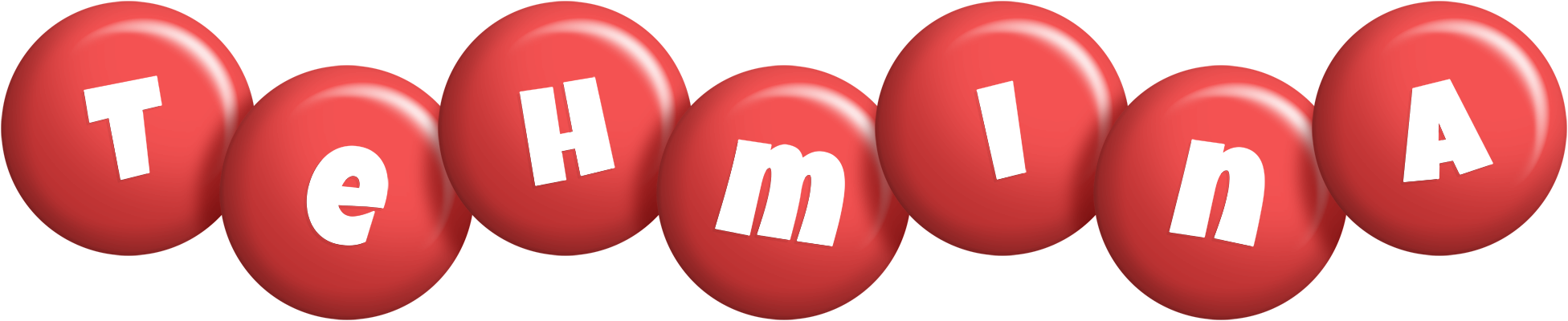 Tehmina candy-red logo