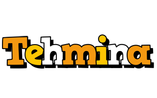 Tehmina cartoon logo