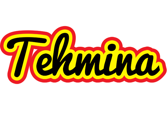 Tehmina flaming logo