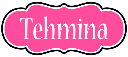 Tehmina invitation logo