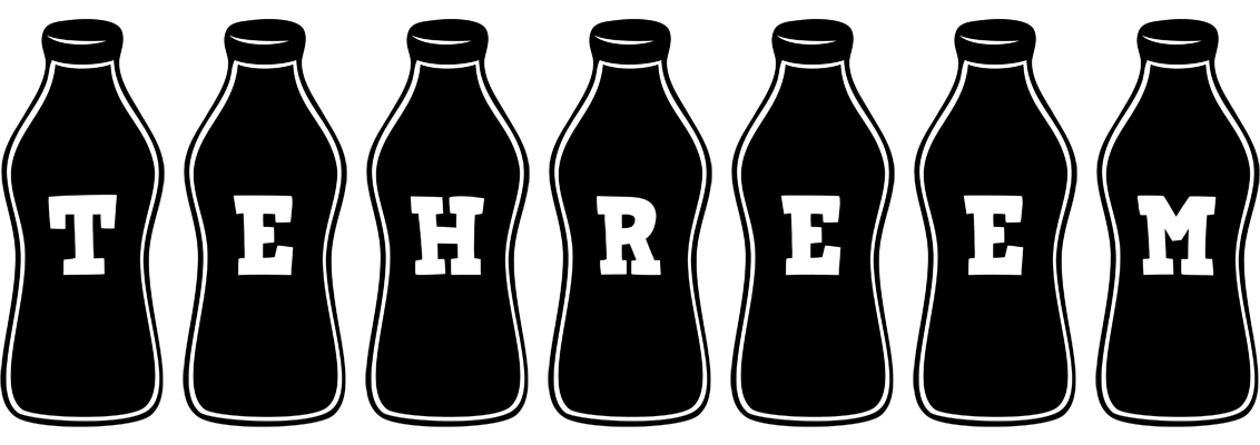 Tehreem bottle logo
