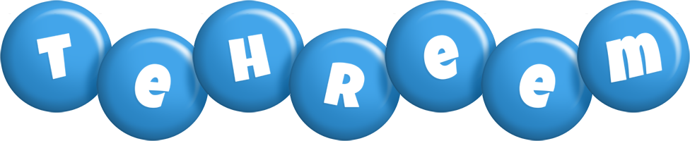 Tehreem candy-blue logo