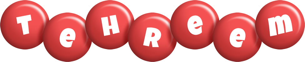 Tehreem candy-red logo