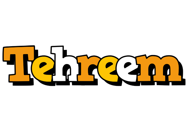 Tehreem cartoon logo