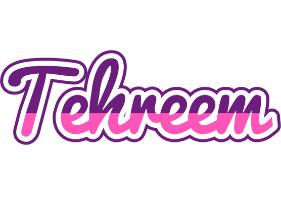 Tehreem cheerful logo
