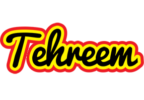 Tehreem flaming logo