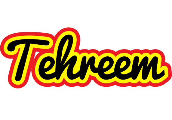 Tehreem flaming logo