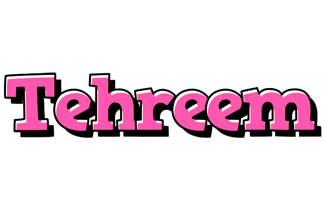 Tehreem girlish logo