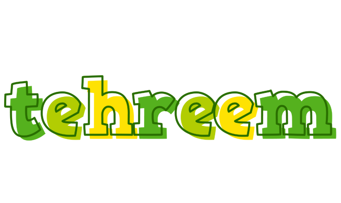 Tehreem juice logo