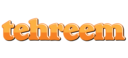 Tehreem orange logo