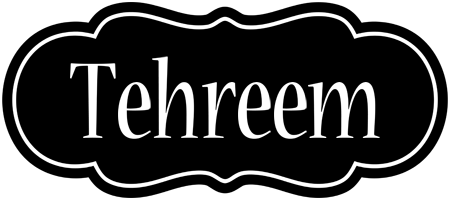 Tehreem welcome logo