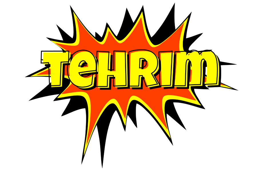Tehrim bazinga logo