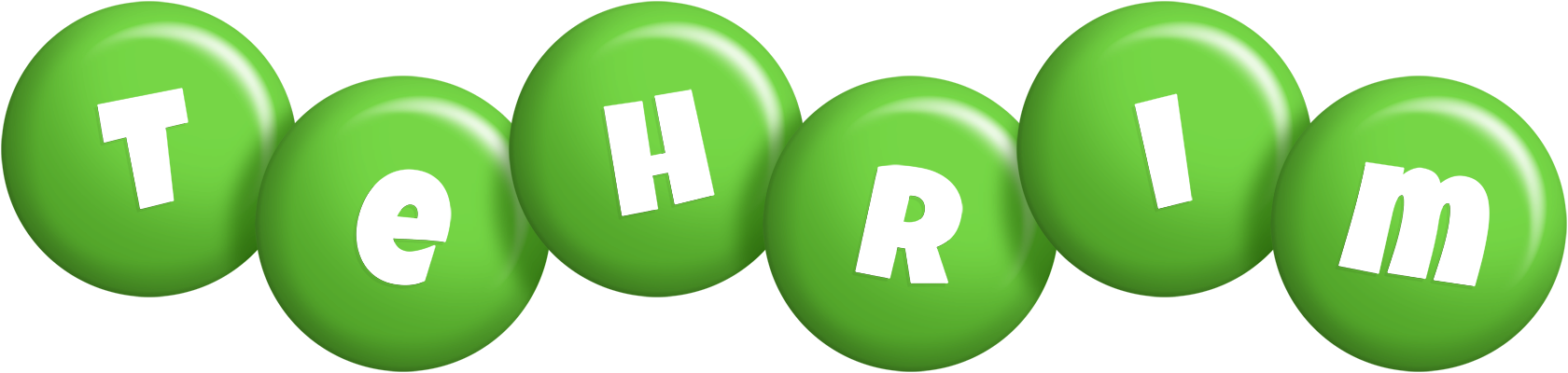Tehrim candy-green logo
