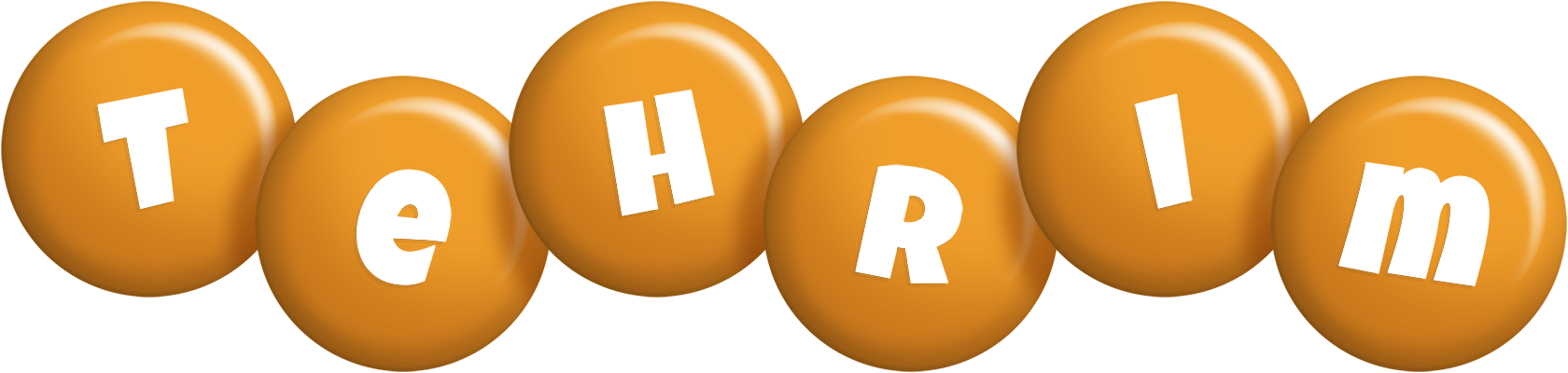 Tehrim candy-orange logo