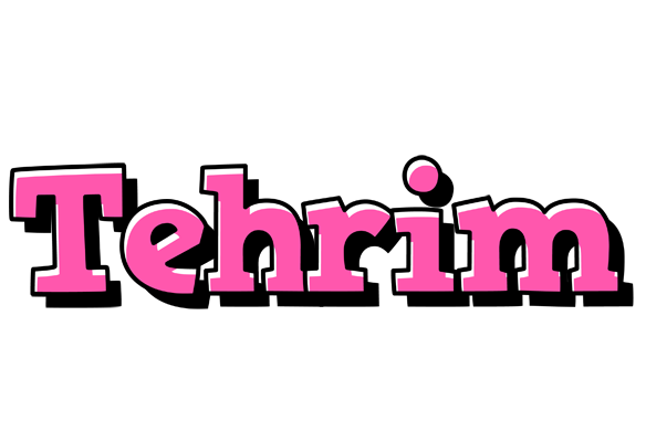 Tehrim girlish logo