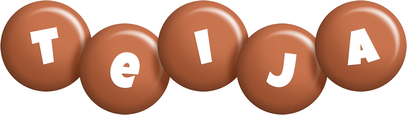 Teija candy-brown logo