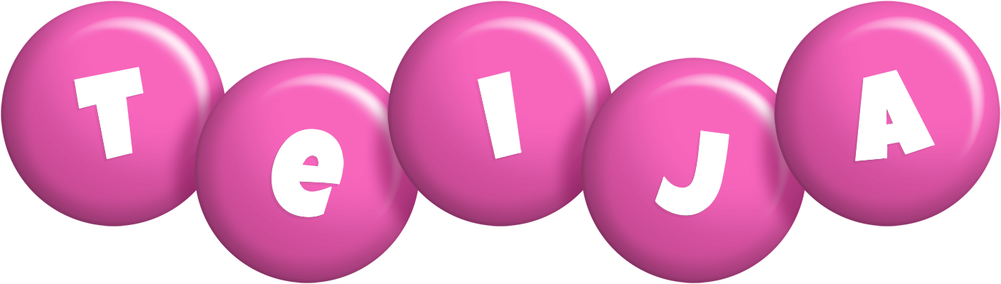 Teija candy-pink logo