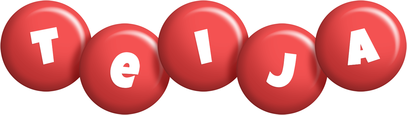 Teija candy-red logo