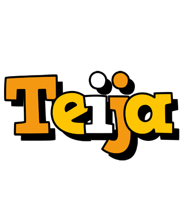 Teija cartoon logo