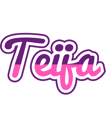 Teija cheerful logo