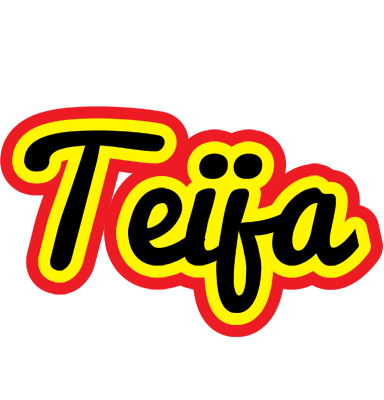 Teija flaming logo
