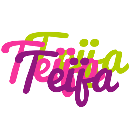 Teija flowers logo