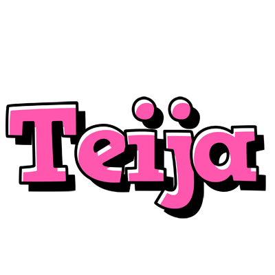 Teija girlish logo