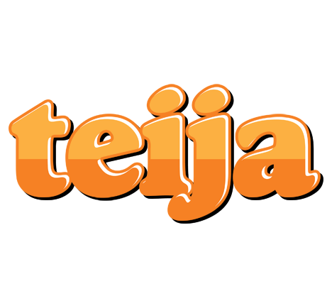 Teija orange logo