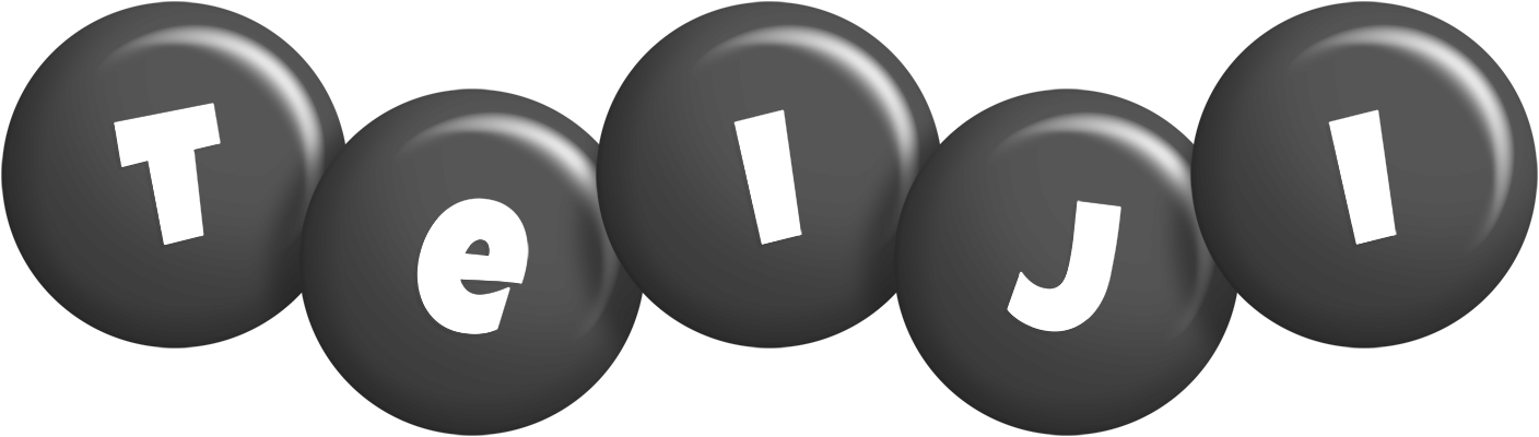 Teiji candy-black logo