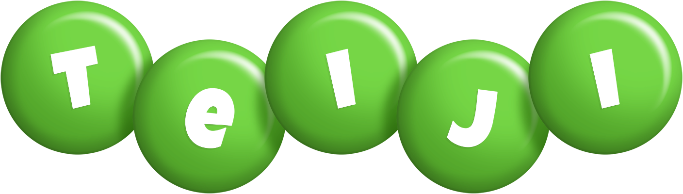 Teiji candy-green logo
