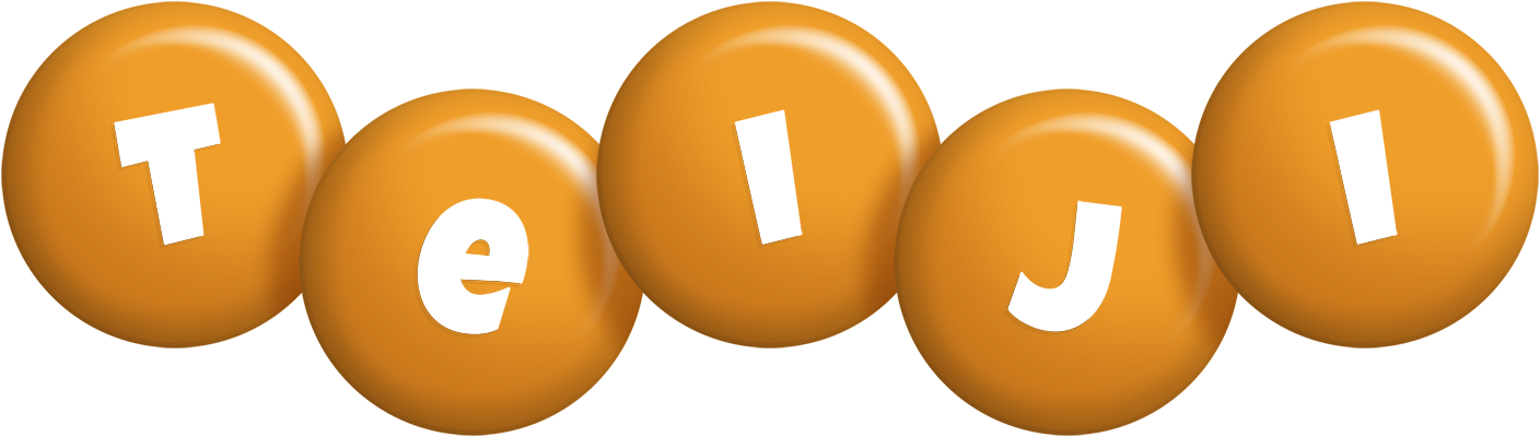 Teiji candy-orange logo