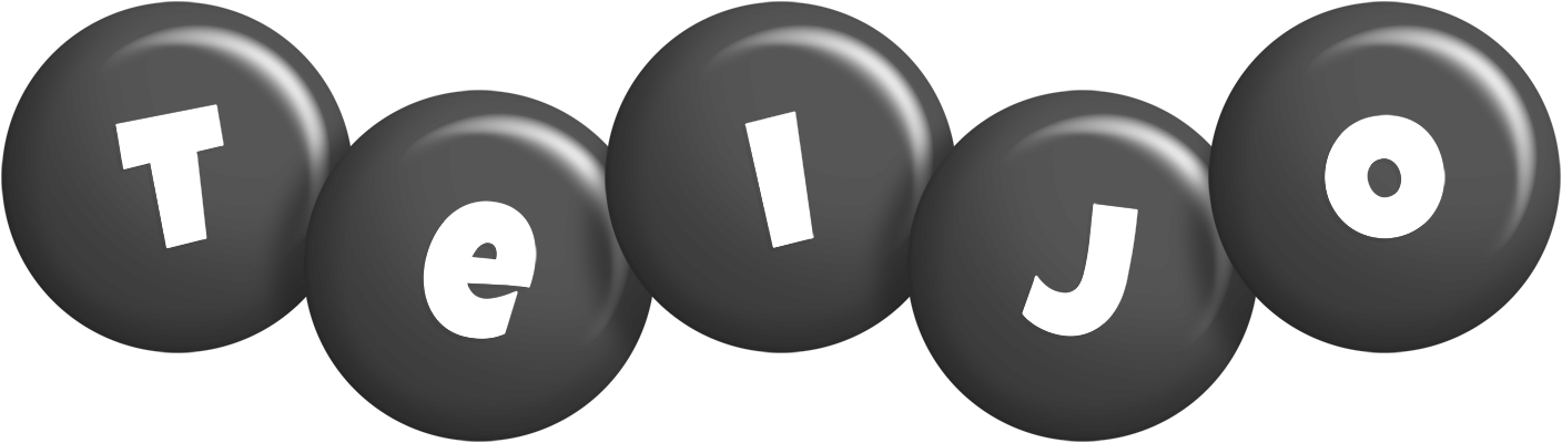Teijo candy-black logo