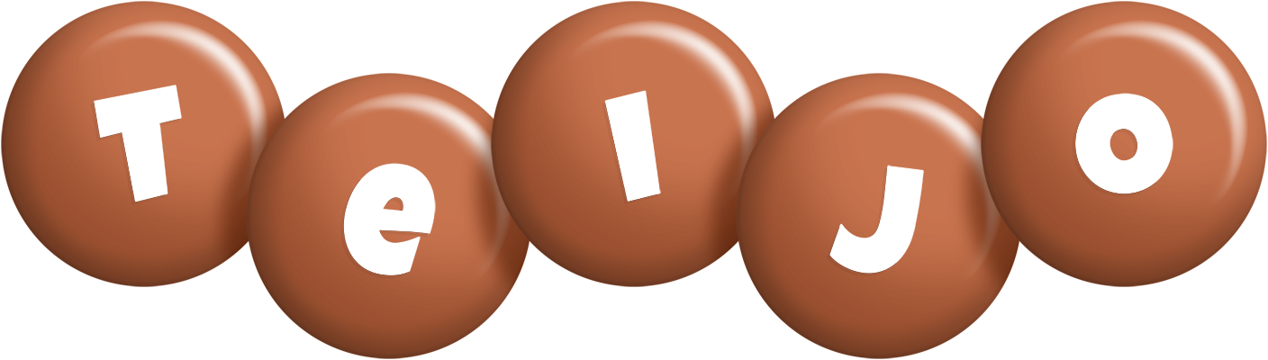 Teijo candy-brown logo