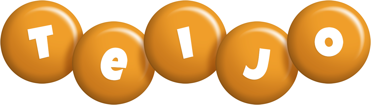Teijo candy-orange logo