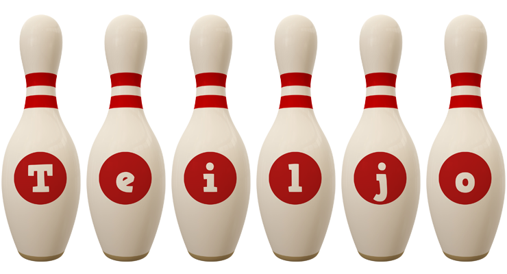 Teiljo bowling-pin logo