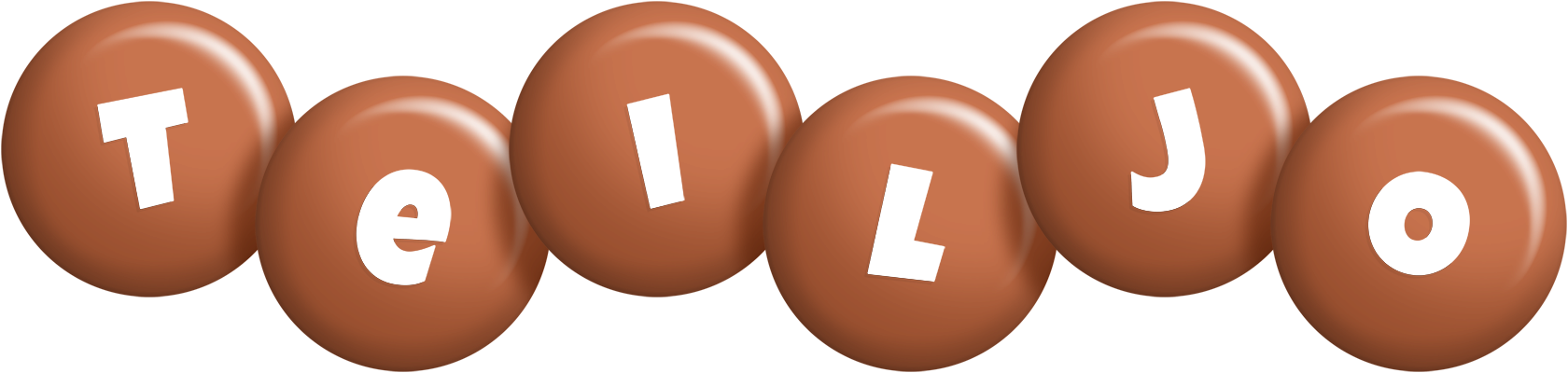 Teiljo candy-brown logo